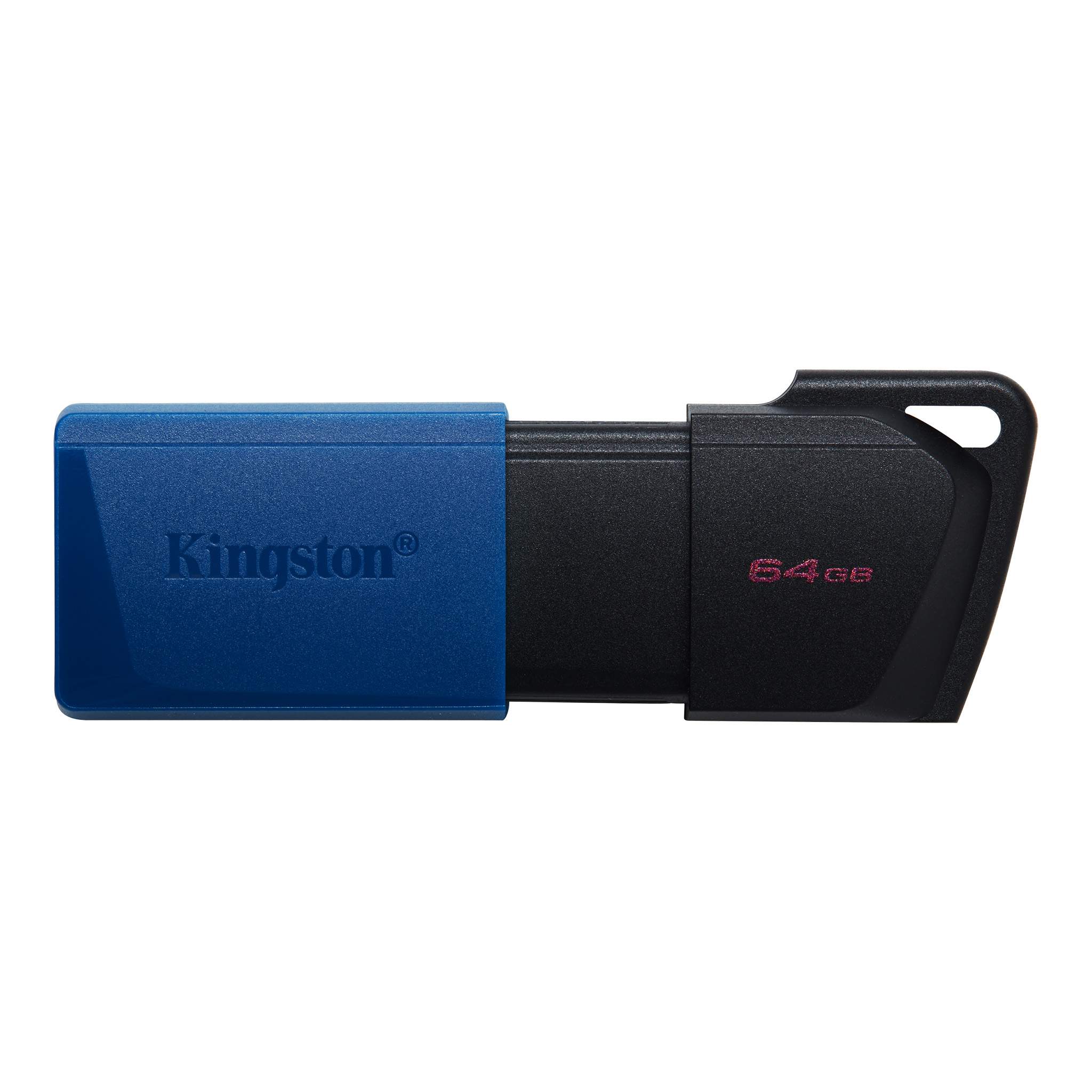 Kingston Technology DataTraveler Exodia M lecteur USB flash 64 Go USB Type-A 3.2 Gen 1 (3.1 Gen 1) Noir, Bleu, Photo boutique MegaPC chez MegaPC