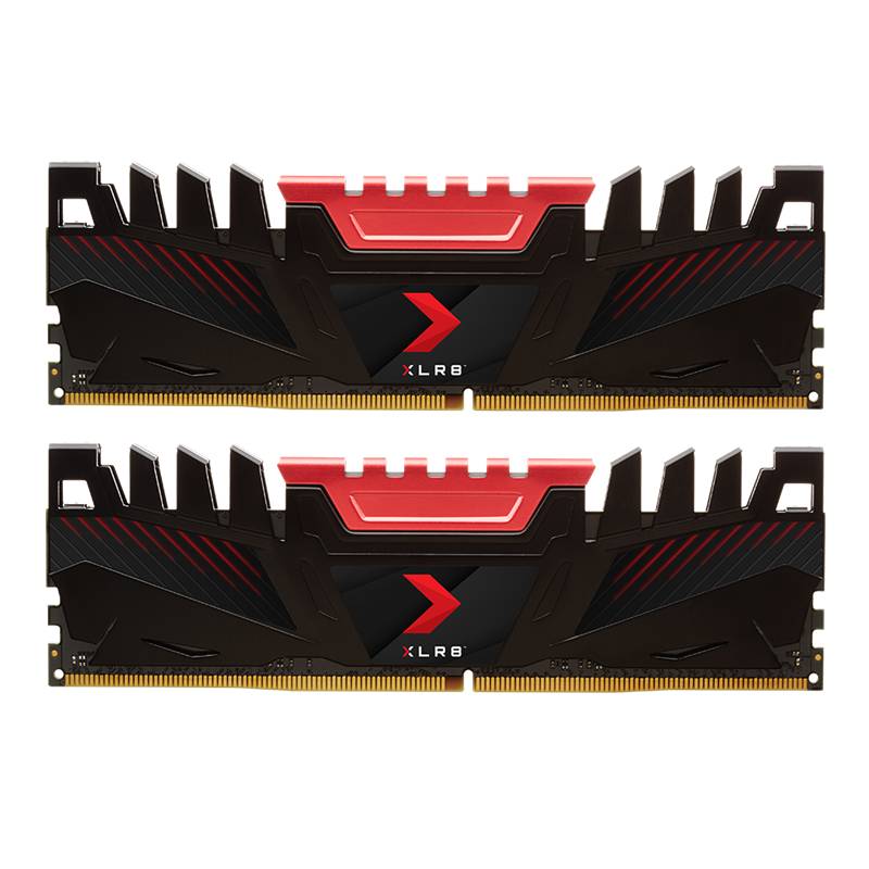 PNY XLR8 Barrette Mémoire 16 Go 2 x 8 Go DDR4 3200 MHz, Photo boutique MegaPC chez MegaPC