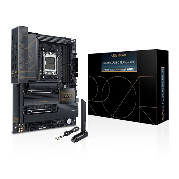 ASUS ProArt X670E-CREATOR WIFI AMD X670 Emplacement AM5 ATX, Photo boutique MegaPC chez MegaPC