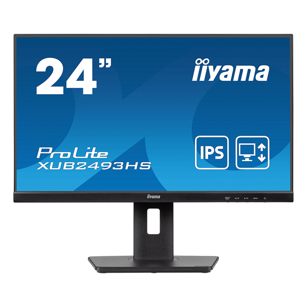 iiyama ProLite XUB2493HS-B6 écran plat de PC 60,5 cm (23.8") 1920 x 1080 pixels Full HD LED Noir, Photo boutique MegaPC chez MegaPC