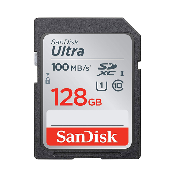 SanDisk Ultra mémoire flash 128 Go SDXC UHS-I, Photo boutique MegaPC chez MegaPC