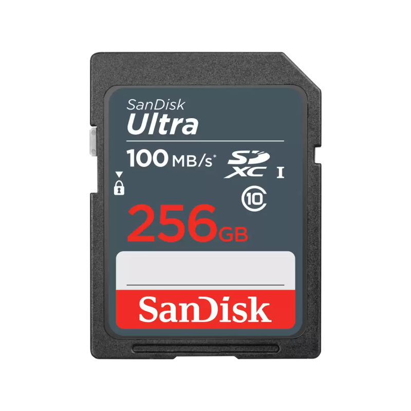 SanDisk Ultra 256 Go SDXC UHS-I Classe 10, Photo boutique MegaPC chez MegaPC