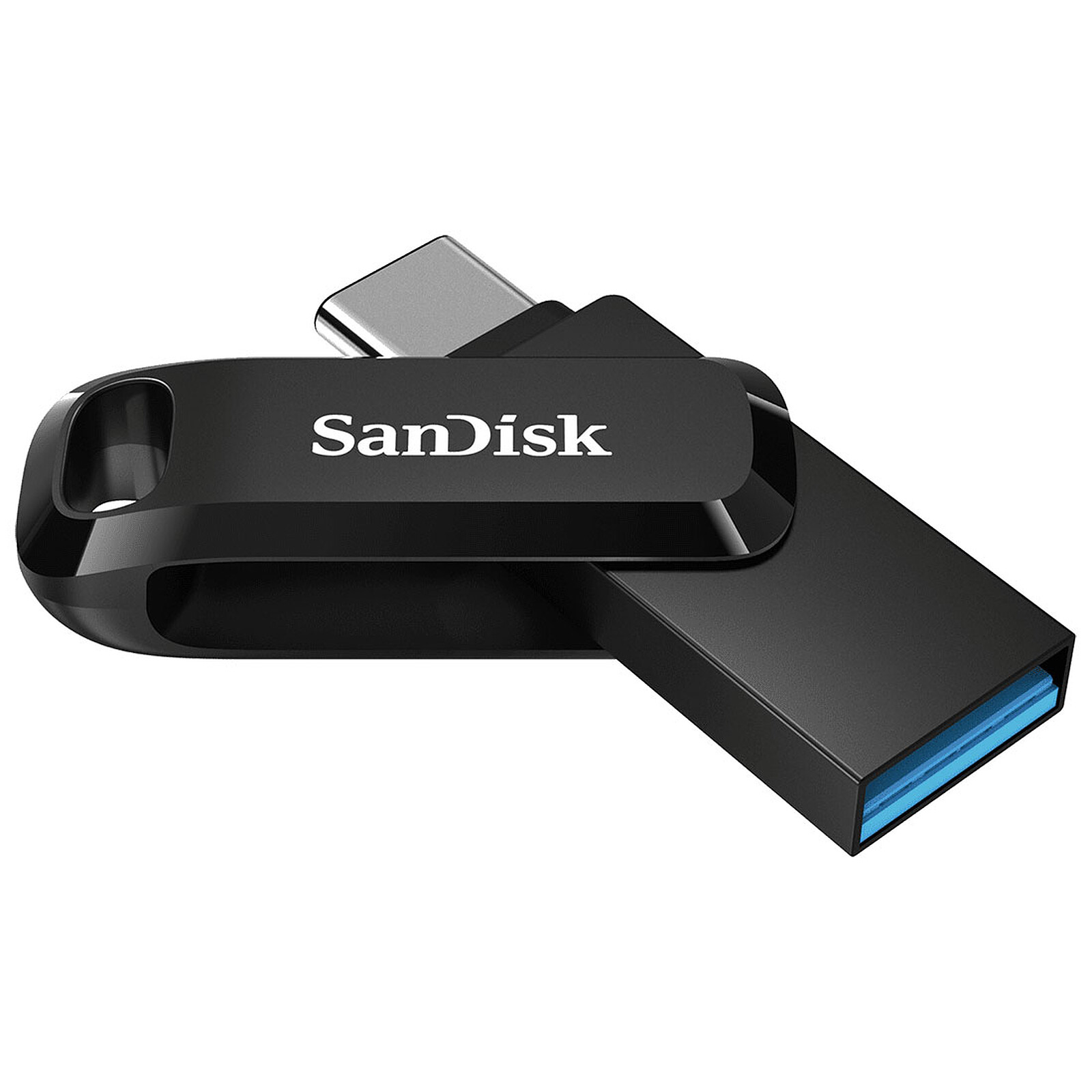 Sandisk Ultra Dual Drive Go lecteur USB flash 64 Go USB Type-A / 3.2 Gen 1 (3.1 Gen 1) Noir, Photo boutique MegaPC chez MegaPC