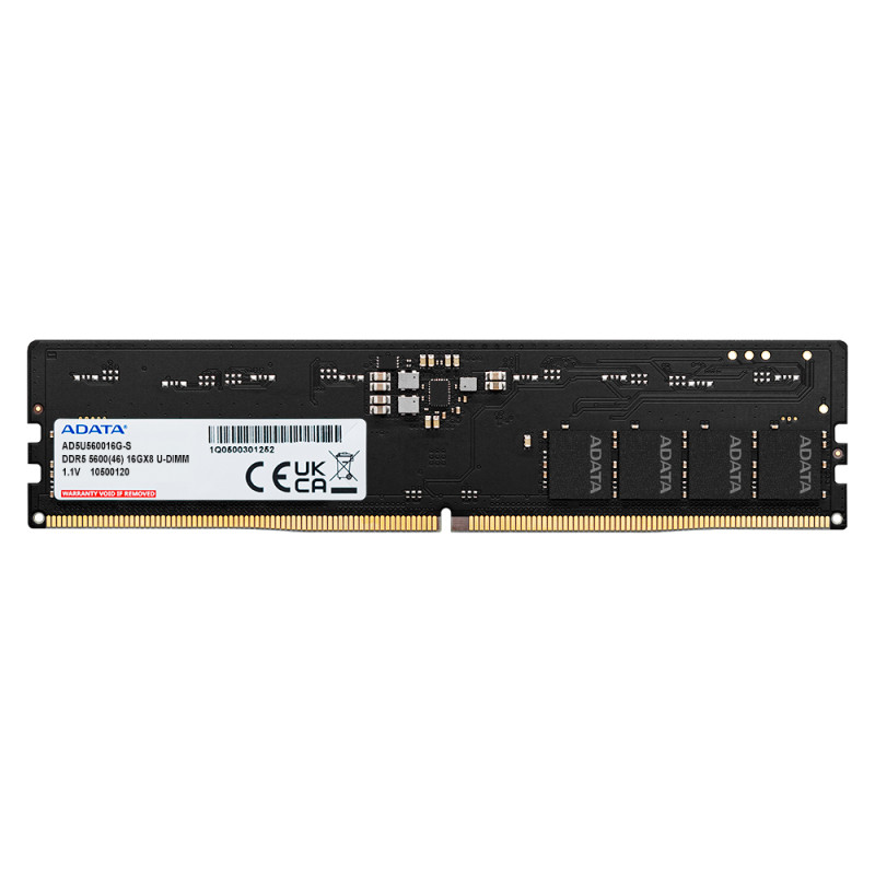 ADATA AD5U560032G-S module de mémoire 32 Go 1 x 32 Go DDR5 5600 MHz, Photo boutique MegaPC chez MegaPC
