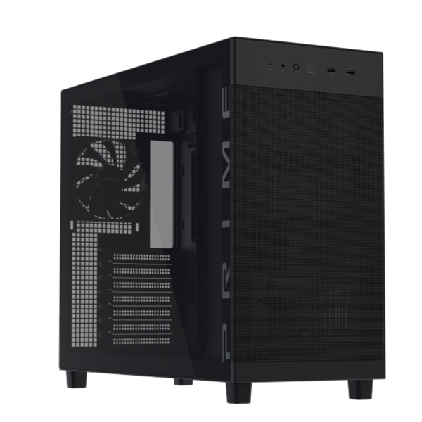 Boitier Gaming ASUS Prime AP303 Mesh Panel ATX Noir, Photo boutique MegaPC chez MegaPC