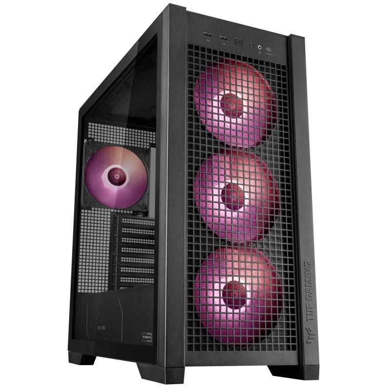 Boîtier ASUS TUF Gaming GT302 ARGB - Noir, Photo boutique MegaPC chez MegaPC