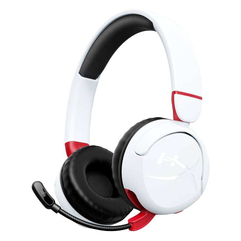 Casque Sans Fil Gamer HYPERX Cloud Mini - Blanc, Photo boutique MegaPC chez MegaPC