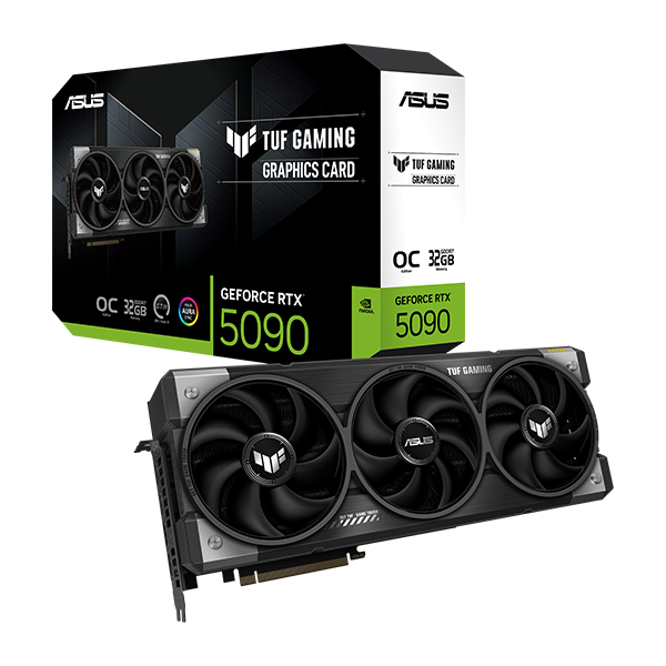 Carte Graphique ASUS TUF RTX5090 32G GDDR7 - Noir, Photo chez MegaPC chez MegaPC