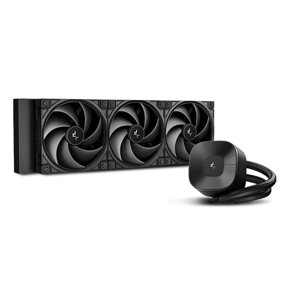Refroidisseur d'air pour processeur DeepCool LE360 V2 ZERO DARK, Photo chez MegaPC chez MegaPC