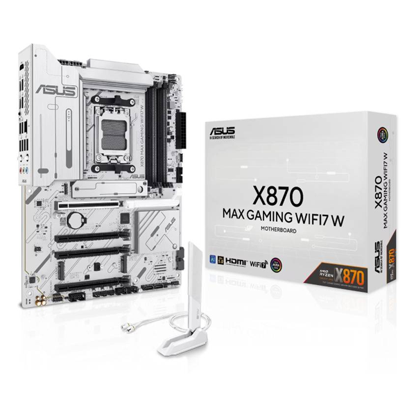 Carte Mère ASUS X870 MAX GAMING WIFI7 W / ATX, Photo boutique MegaPC chez MegaPC