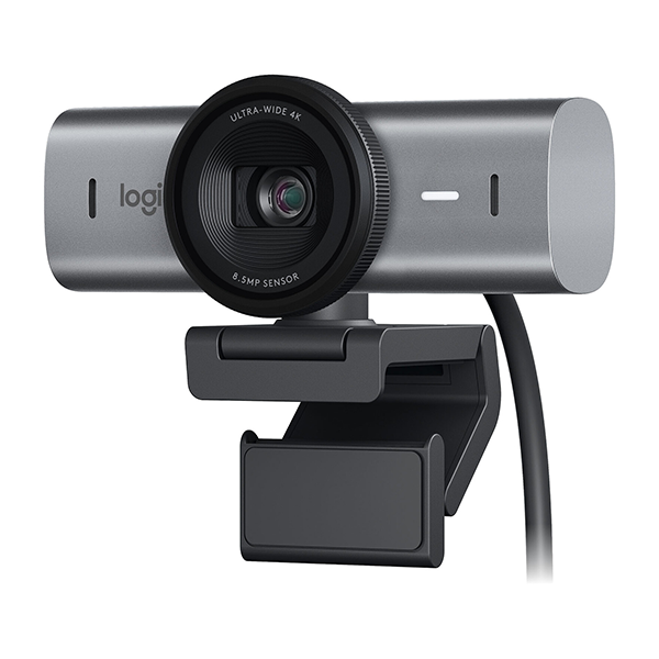 Webcam Logitech MX Brio Ultra HD 3840P Graphite, Photo boutique MegaPC chez MegaPC